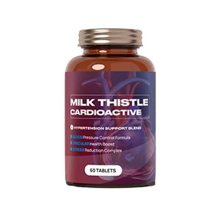 Milk Thistle CardioActive ⏤ remedy for high blood pressure