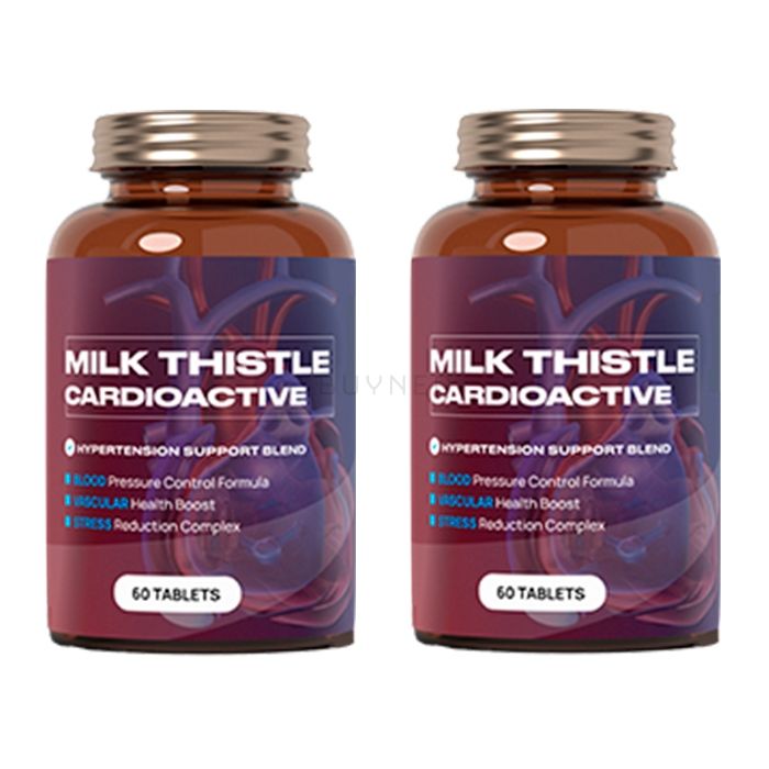 Milk Thistle CardioActive ⏤ remedy for high blood pressure